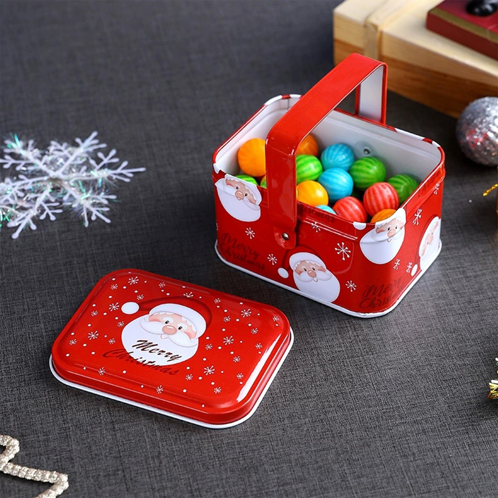 Weihnachts-Keksdosen aus Metal – Tin Container Lid Bewertung und Preis