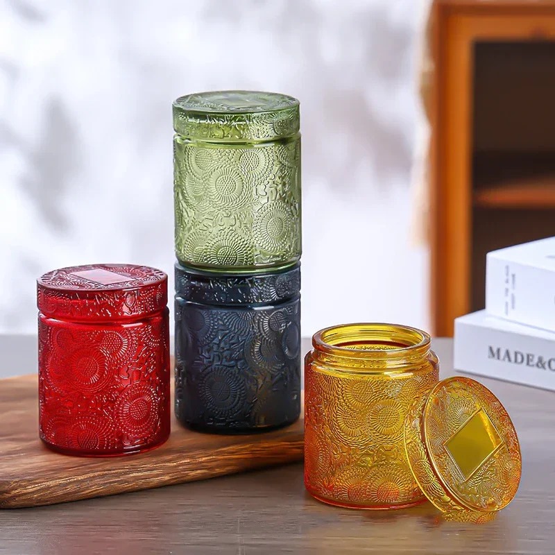 1 Stück leeres Glasgefäß mit D – Candle Making Jars With Lids Bewertung und Preis